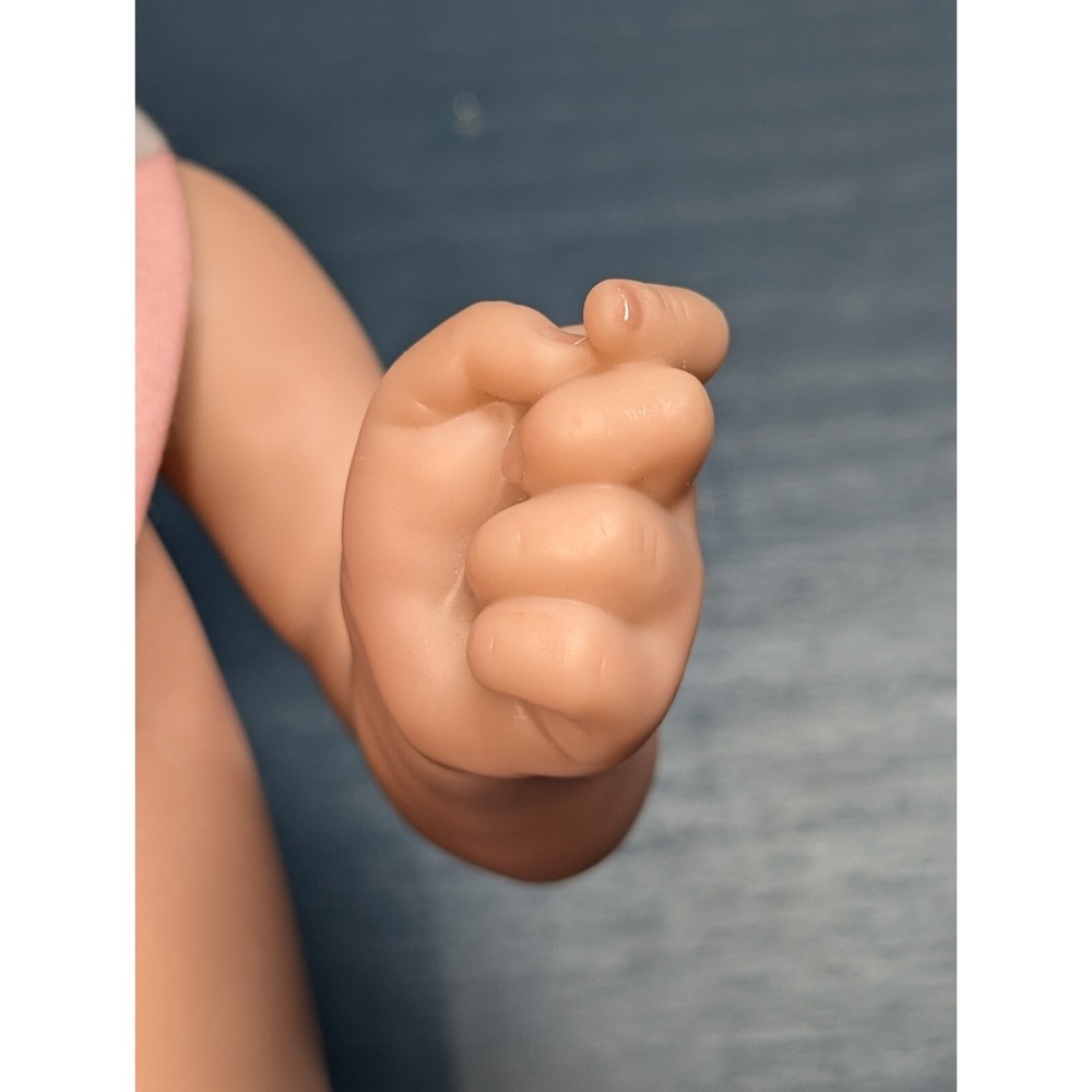 18'' Real Infant Reborn? Doll Real Baby Doll Lifelike Baby Hand-rooted Hair - Picture 8 of 14